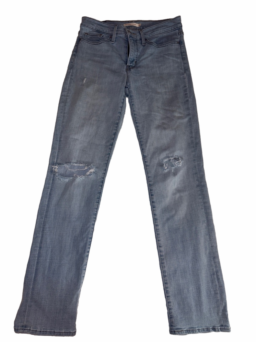 Levi’s 314 Shaping Straight Distressed Jeans | EUC | Sz 6